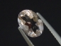 Preview: Fluorit 1,90 Ct. beige Oval - Minas Gerais, Brasilien