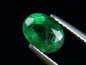 Preview: Emerald 1,24 Ct. fine green oval