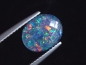 Preview: Opal / Edelopal 10 x 8 mm Oval Cabochon Triplette - Australien