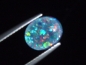 Preview: Opal 10 x 8 mm oval cabochon triplet - Australia