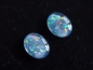 Preview: Opal pair 10 x 8 mm oval cabochon triplet - Australia