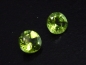 Preview: Peridot pair 1,99 Ct. round B-quality