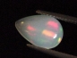 Preview: Opal / Edelopal 1,98 Ct. buntes Farbenspiel - Tropfen Cabochon