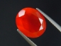 Preview: Carnelian 3,73 Ct. glowing orangered oval India