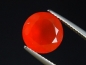 Preview: Carnelian 3,12 Ct. glowing orangered round India