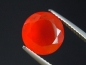 Preview: Carnelian 3,11 Ct. glowing orangered round India