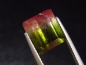 Preview: Tourmaline bicolor 5,73 Ct. octagon red & green Brazil