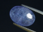 Preview: Tansanit 4,472 Ct. violett 12 x 9 mm Oval Cabochon