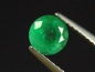 Preview: Emerald 0,83 Ct. fine green round Colombia