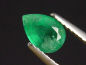 Preview: Emerald 0,76 Ct. fine green pear Colombia