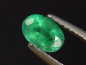 Preview: Emerald 0,51 Ct. fine green oval Colombia