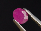 Preview: Ruby 0,56 Ct. oval 5 x 4 mm Tanzania