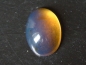 Preview: Blue Amber 6,60 Ct. - 20 mm oval cabochon Jambi, Sumatra