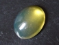 Preview: Blue Amber 5,11 Ct. - 17,5 mm oval cabochon Domin. Republic