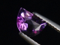 Preview: Amethyst 0,71 Ct. Halbmondschliff 7 x 5 mm Brasilien