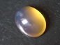 Preview: Blue Amber 9,62 Ct. - 20 mm oval cabochon Domin. Republic