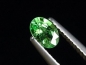 Preview: Tsavorite Garnet 0,48 Ct. vibrant green - oval Kenya