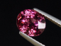 Preview: Rhodolit Granat 2,28 Ct. feines Rotviolett 8 x 6,5 mm Oval