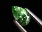 Preview: Tsavorite Garnet 0,76 Ct. top color pear