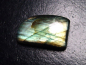 Preview: Labradorit 30,47 Ct. Freiform Cabochon 26 x 16,5 mm Australien