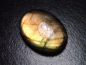 Preview: Labradorit 42,80 Ct. Oval Cabochon 30 x 22 mm Australien