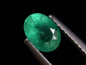 Preview: Emerald 0,66 Ct. fine green oval