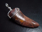 Preview: Carcharodontosaurus tooth pendant 925 silver - 5,5 cm - Carcharodontosaur Dinosaur