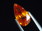 Preview: Zincite 2,65 Ct. pear faceted Poland