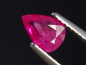 Preview: Ruby 0,75 Ct. pear Tanzania