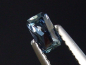 Preview: Saphir stahlblau 0,32 Ct. Naturfarbe Oktagon Tansania