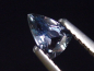 Preview: Saphir stahlblau 0,43 Ct. Naturfarbe Trillant Tansania