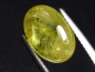 Preview: Titanit / Sphen 5,94 Ct. Apfelgrün - Oval Cabochon