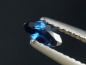 Preview: Blauer Saphir 0,26 Ct. Navette 6 x 3 mm Sri Lanka