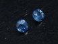 Preview: Blue Sapphire pair 0,28 Ct. round