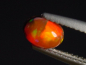 Preview: Feueropal 0,64 Ct. mit Farbenspiel Oval Cabochon