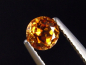 Preview: Spessartite Garnet 0,63 Ct. fine orange round Tanzania