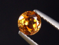 Preview: Spessartite Garnet 0,63 Ct. fine orange round Tanzania