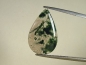 Preview: Moosachat 11,05 Ct. Tropfen Cabochon Brasilien