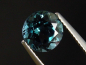 Preview: Topas 2,64 Ct. feines Londonblau behandelt 8 mm Runder Brillantschliff