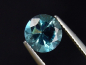 Preview: Topas 2,31 Ct. feines Londonblau behandelt 8 mm Runder Brillantschliff