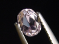 Preview: Kunzit 1,09 Ct. Oval 6,5 x 5 mm Brasilien