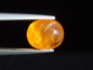 Preview: Spessartite Garnet cat's eye 4,64 Ct. oval cabochon Tanzania