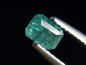 Preview: Grandidierite 0,48 Ct. rare faceted octagon Andrahomana, Madag.