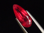 Preview: Rhodonit 2,72 Ct. Kirschrot Tropfen - Minas Gerais, Brasilien