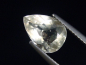 Preview: Wüstenglas 1,76 Ct. facettierter Tropfen - selten