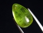 Preview: Peridot 6,76 Ct. applegreen - 14 x 9 mm pear cabochon