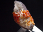 Preview: Spessartite Garnet on Smokey Quartz specimen 34 mm - China