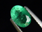 Preview: Emerald 0,93 Ct. fine green oval Colombia