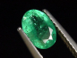 Preview: Emerald 0,93 Ct. fine green oval Colombia