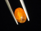 Preview: Spessartite Garnet cat's eye 2,43 Ct. oval cabochon Tanzania